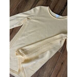 J. Jill Women's Crew Neck Sweater Size Small Merino Wool Blend